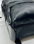 Furla Black Nylon Mini Backpack