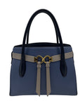 Kate Spade Blue Smooth Leather Toujours Satchel Bag