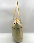 Hammitt Leather Semolina Cream Addie Large Shoulder Bag