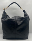 Arezzo Black Leather Shoulder Bag