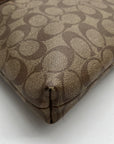 Coach Brown Signature Canvas File Crossbody Bag F29210