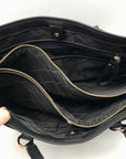 Michael Kors Sullivan Black Saffiano Leather Large Tote