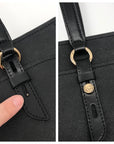 Michael Kors Sullivan Black Saffiano Leather Large Tote