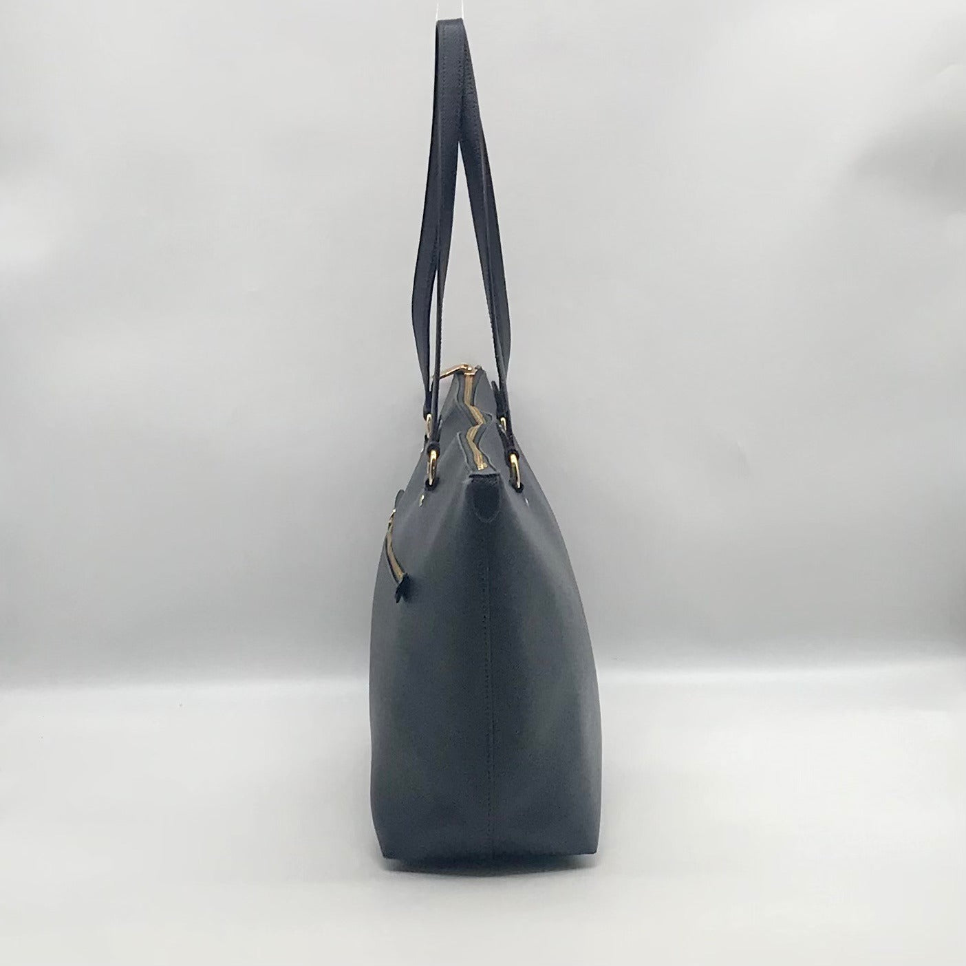 Coach Blue Crossgrain Leather Gallery Tote Bag  F79608