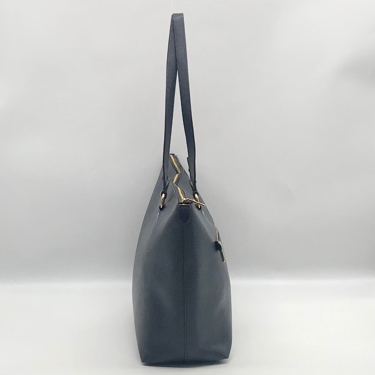 Coach Blue Crossgrain Leather Gallery Tote Bag  F79608