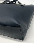 Coach Blue Crossgrain Leather Gallery Tote Bag  F79608
