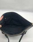 Coach Blue Crossgrain Leather Gallery Tote Bag  F79608