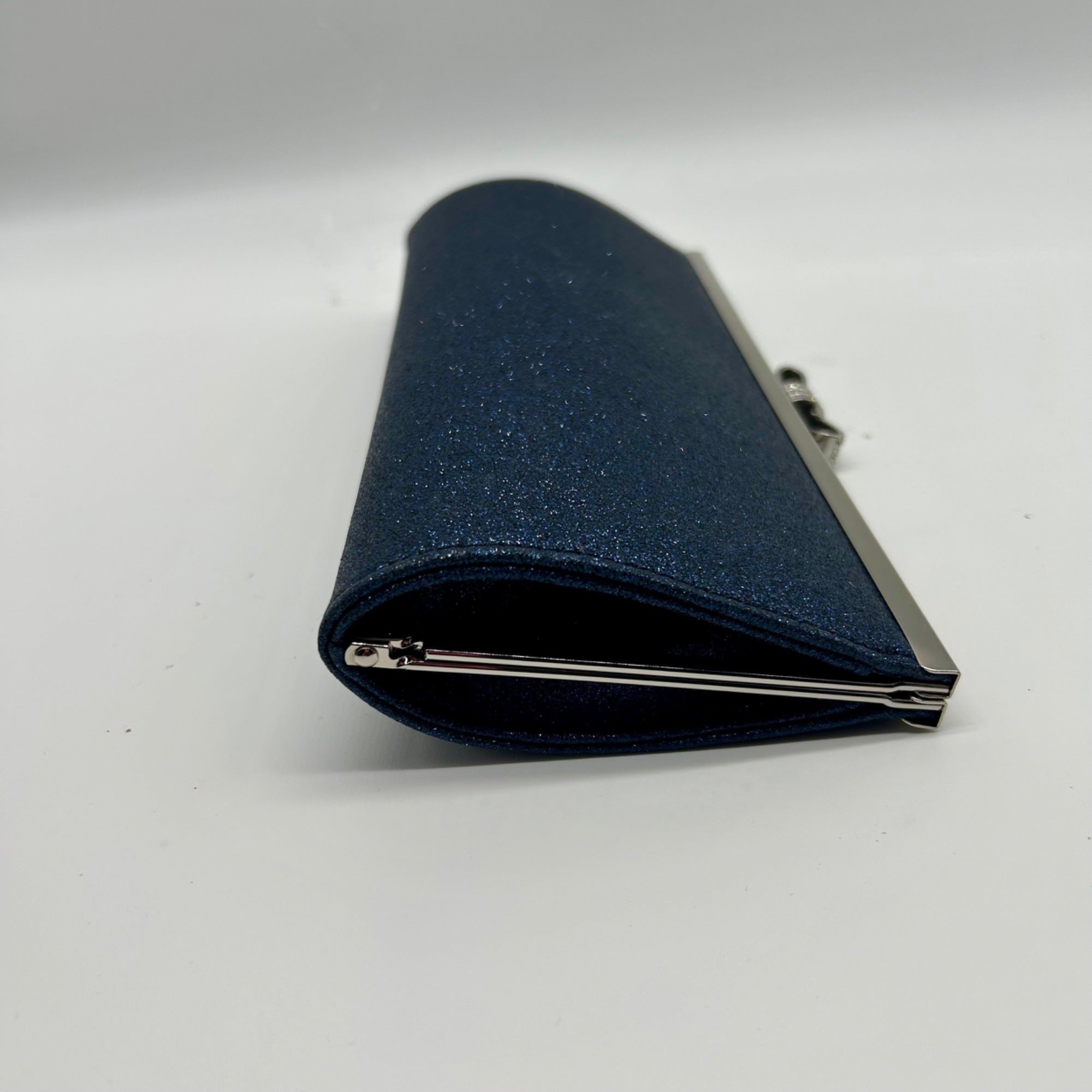I.N.C. International Concepts Navy Blue Fabric Evening Clutch