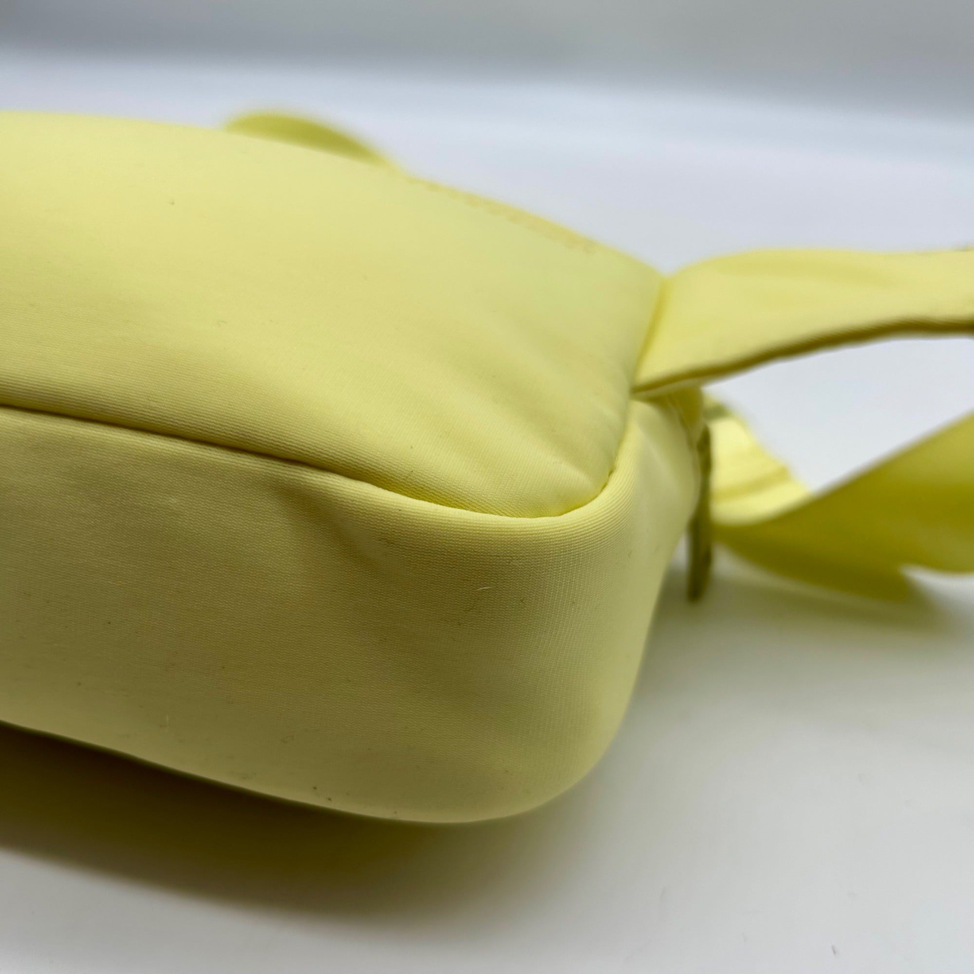 MMS Yellow Fabric Waist Bag