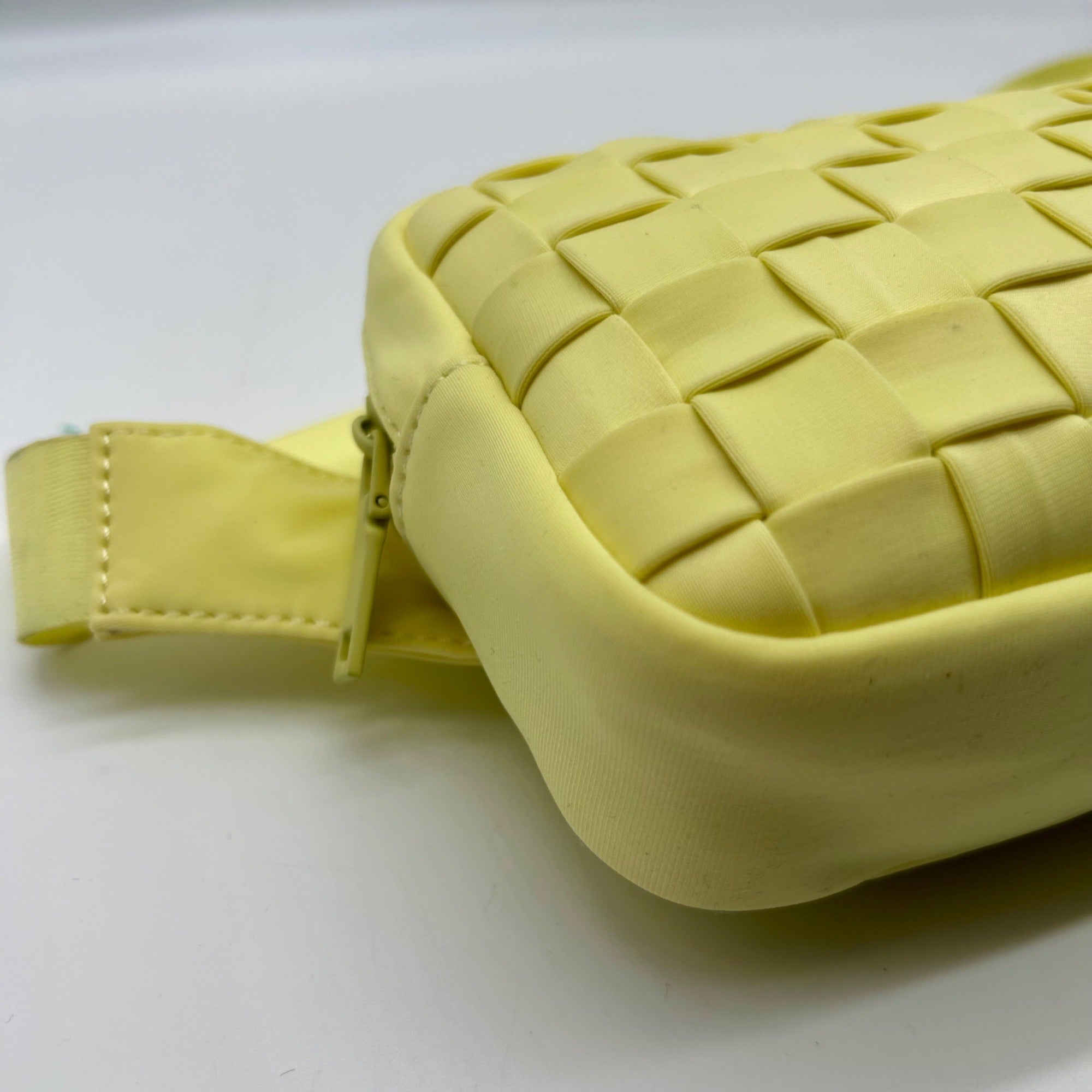 MMS Yellow Fabric Waist Bag