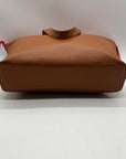Vera Bradley Brown Faux Leather Tote Bag