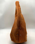 Sam Edelman Faren Rhinestone Medium Rust Suede Hobo