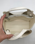 DKNY White Willa Mini Satchel 51 Crossbody Bag