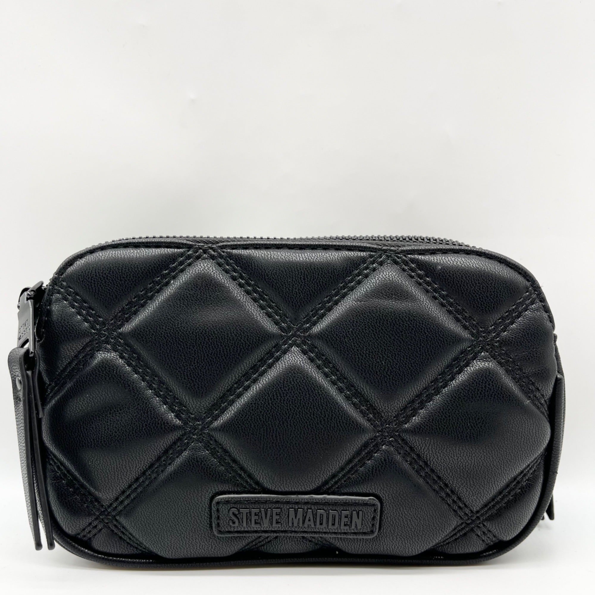 Steve Madden Black Quilted Bdaisy Crossbody Bag