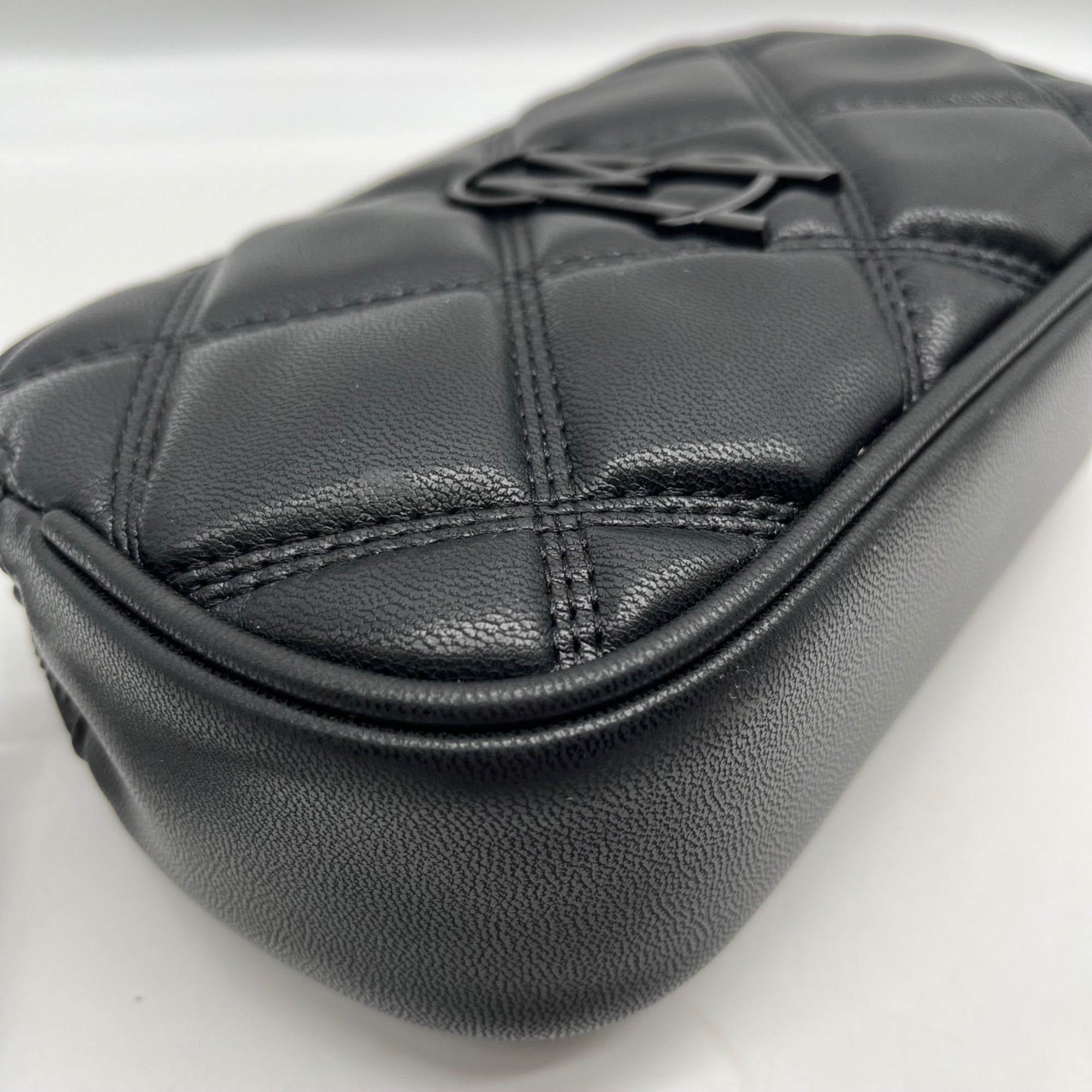 Steve Madden Black Quilted Bdaisy Crossbody Bag