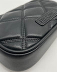 Steve Madden Black Quilted Bdaisy Crossbody Bag