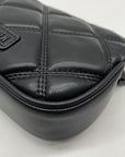 Steve Madden Black Quilted Bdaisy Crossbody Bag