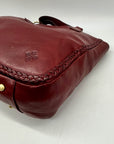 Patricia Nash Willa Maroon Extra Large Leather Tote