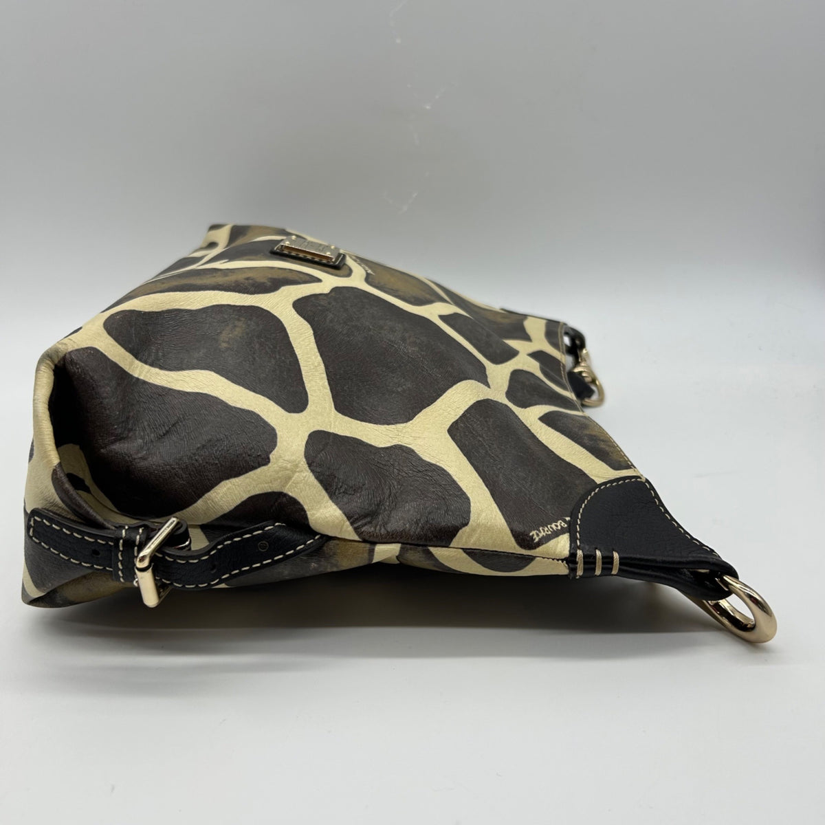 Dooney &amp; Bourke Serengeti Giraffe Coated Canvas Shoulder Bag