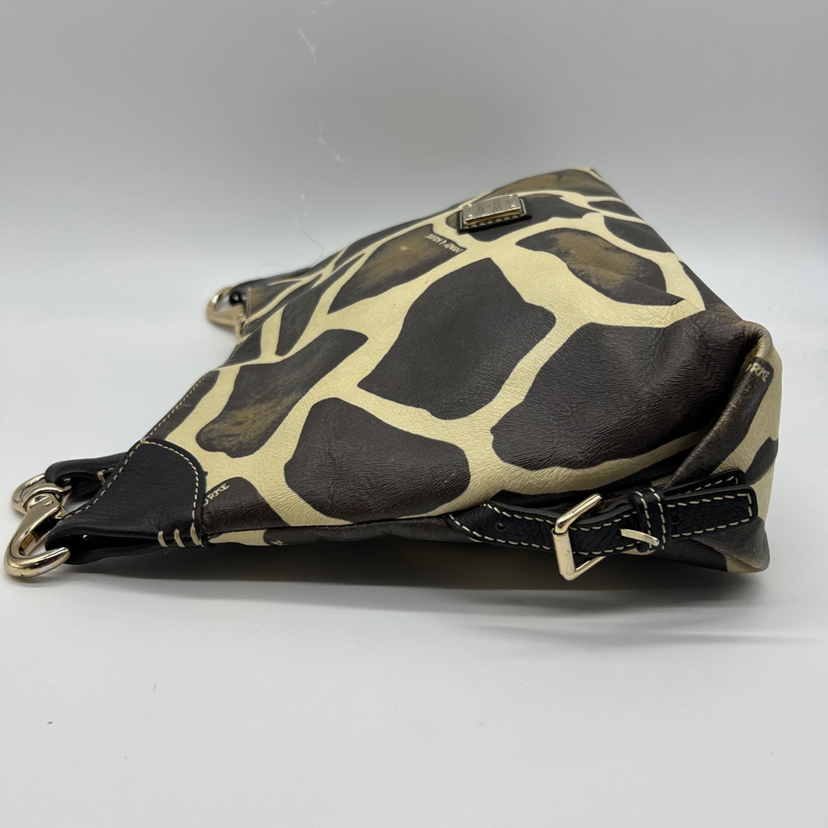 Dooney &amp; Bourke Serengeti Giraffe Coated Canvas Shoulder Bag