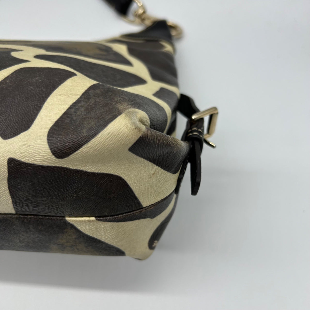 Dooney &amp; Bourke Serengeti Giraffe Coated Canvas Shoulder Bag