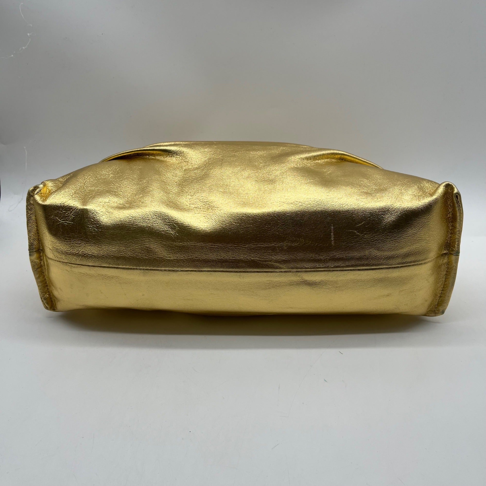 Trendy Bags Gold Hobo Shoulder Bag