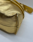 Trendy Bags Gold Hobo Shoulder Bag