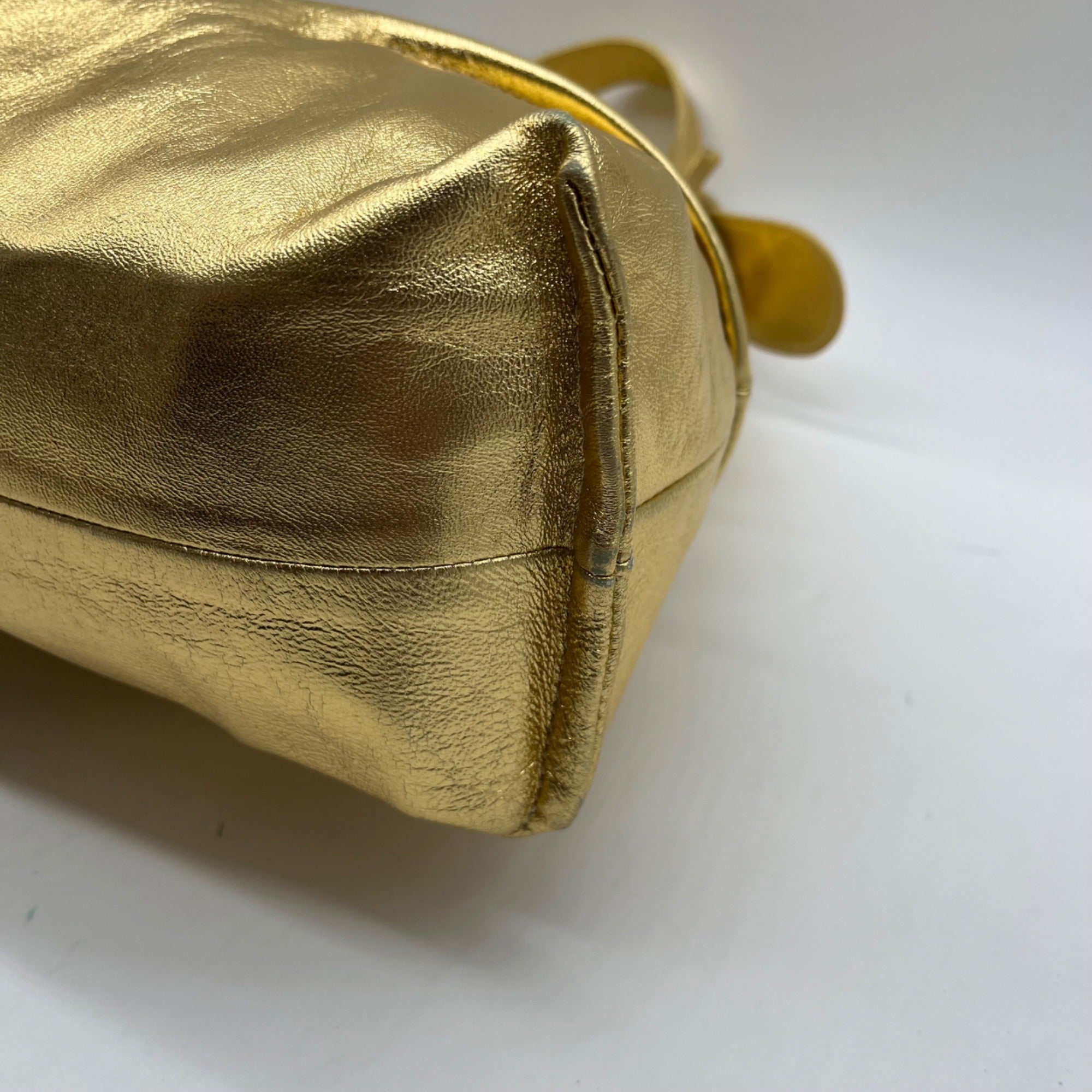 Trendy Bags Gold Hobo Shoulder Bag