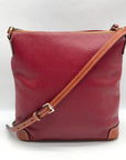 Dooney & Bourke Wine Pebbled Leather Wexford Crossbody Bag