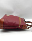 Dooney & Bourke Wine Pebbled Leather Wexford Crossbody Bag