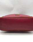 Dooney & Bourke Wine Pebbled Leather Wexford Crossbody Bag
