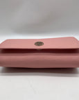 Tory Burch Pink Saffiano Leather Robinson Chain Crossbody