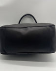 Cole Haan Chocolate Pebbled Leather Shoulder Bag