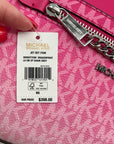 Michael Kors Dragon Fruit Ombre Leather Jet Set Logo Crossbody Bag