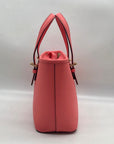 Michael Kors Blush Pink Saffiano Convertible Jet Set Tote
