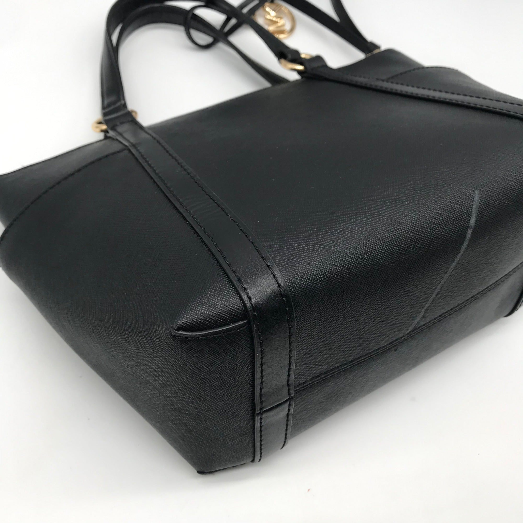 Michael Kors Black Saffiano Leather Sullivan Tote