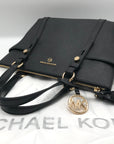 Michael Kors Black Saffiano Leather Sullivan Tote