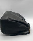 Margot Black Leather Marcy Tote Bag