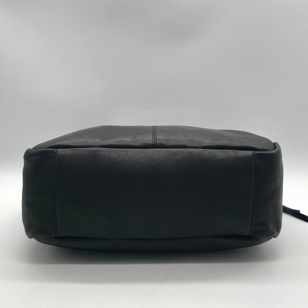 Margot Black Leather Marcy Tote Bag