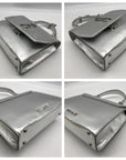 Steve Madden Silver Blattuca Convertible Crossbody Bag