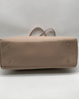 M.I.L.A Beige Large Tassel Tote Bag