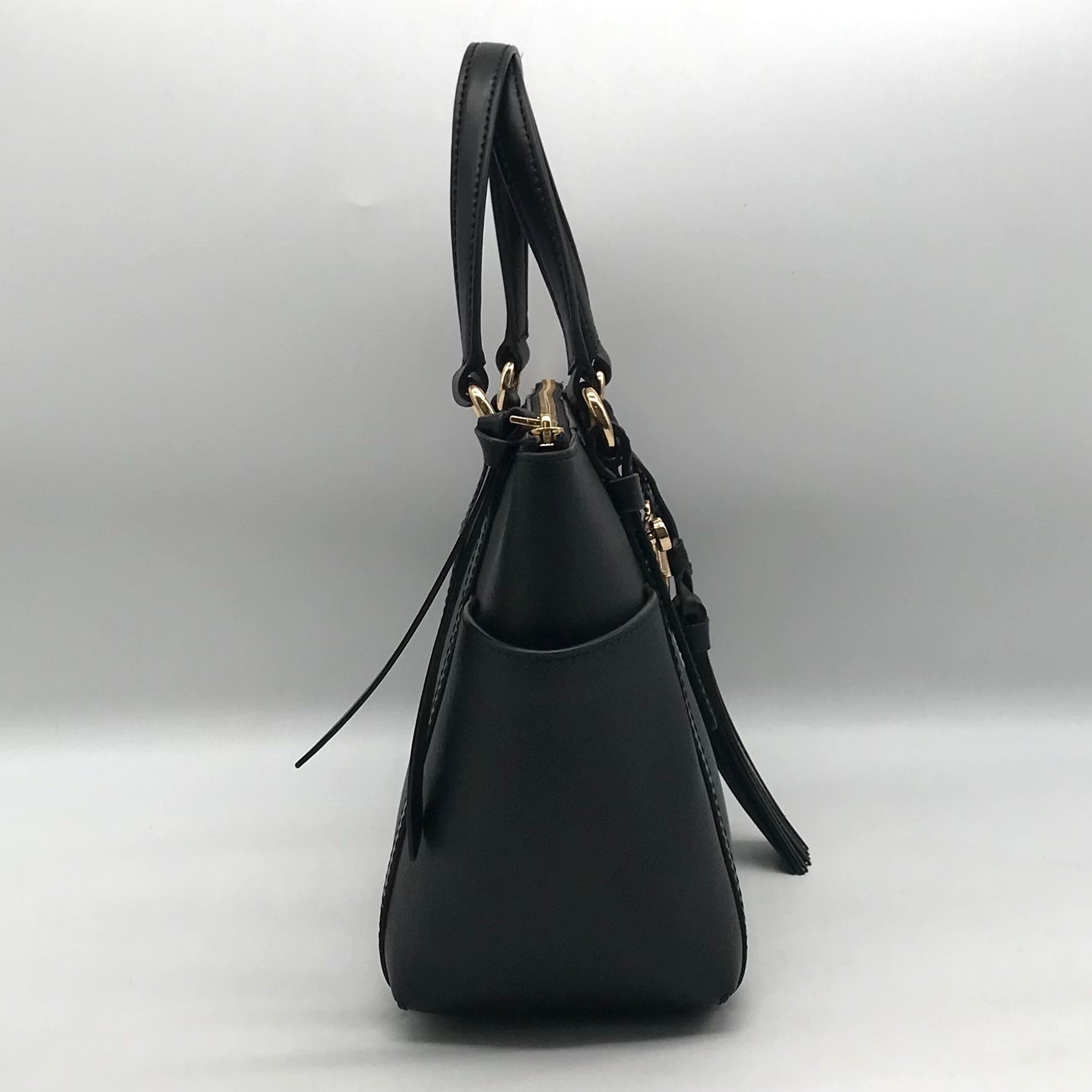 Michael Kors Black Saffiano Leather Sullivan Tote