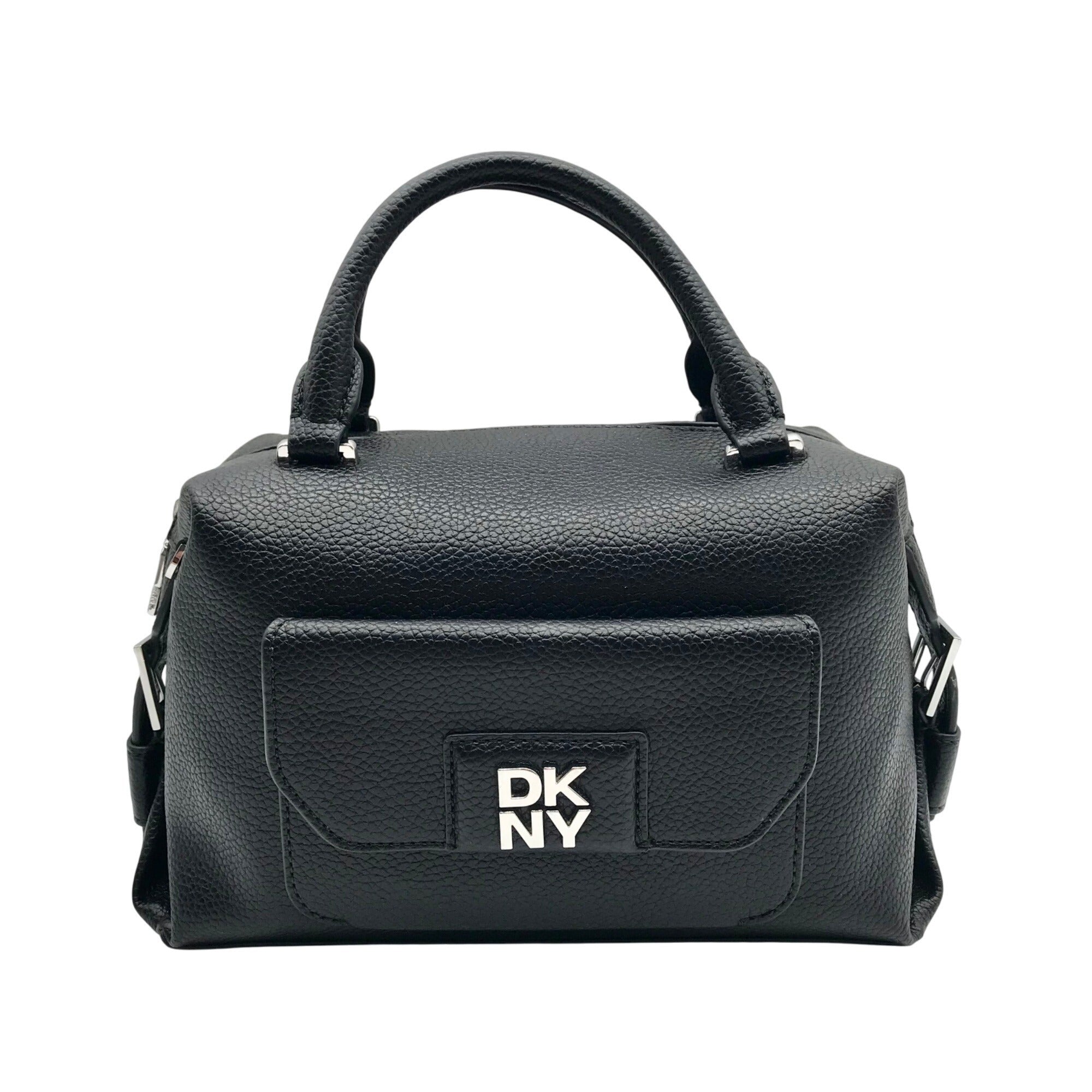 DKNY Black Robin Convertible Satchel Bag
