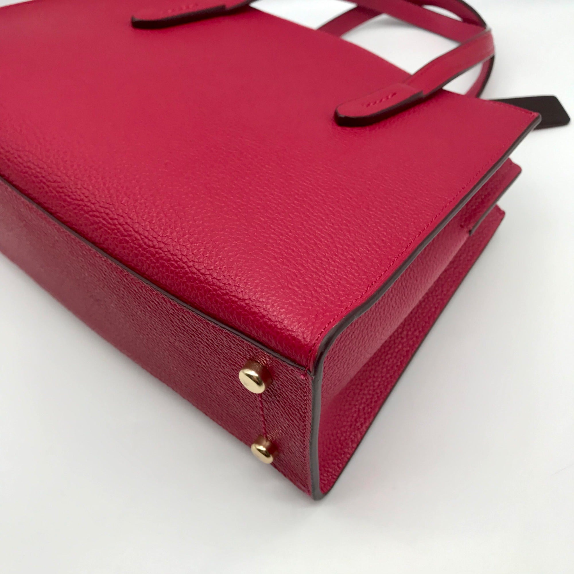 Coach Pebbled Leather Charlie 28 Carryall Satchel In Colorblock 69446