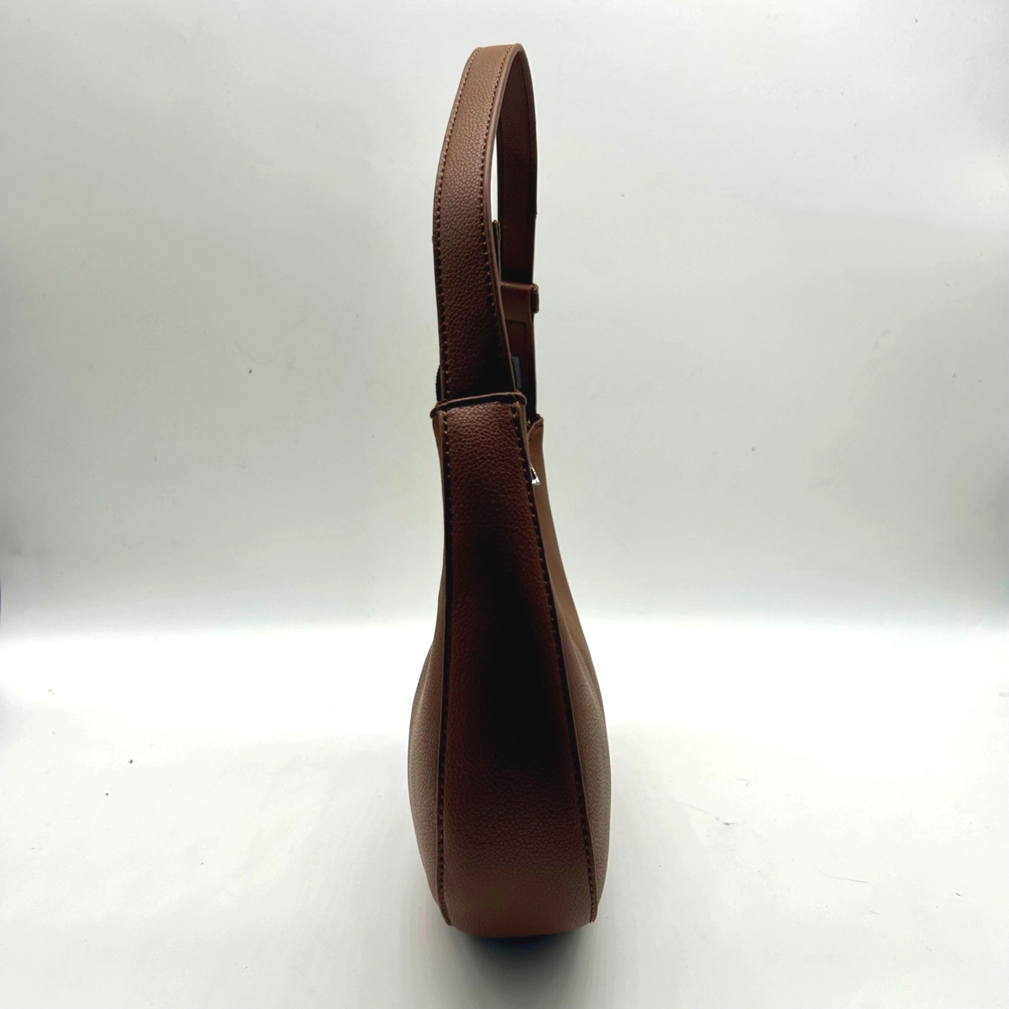 Like Dreams Zarina Brown Leather Small Shoulder Bag