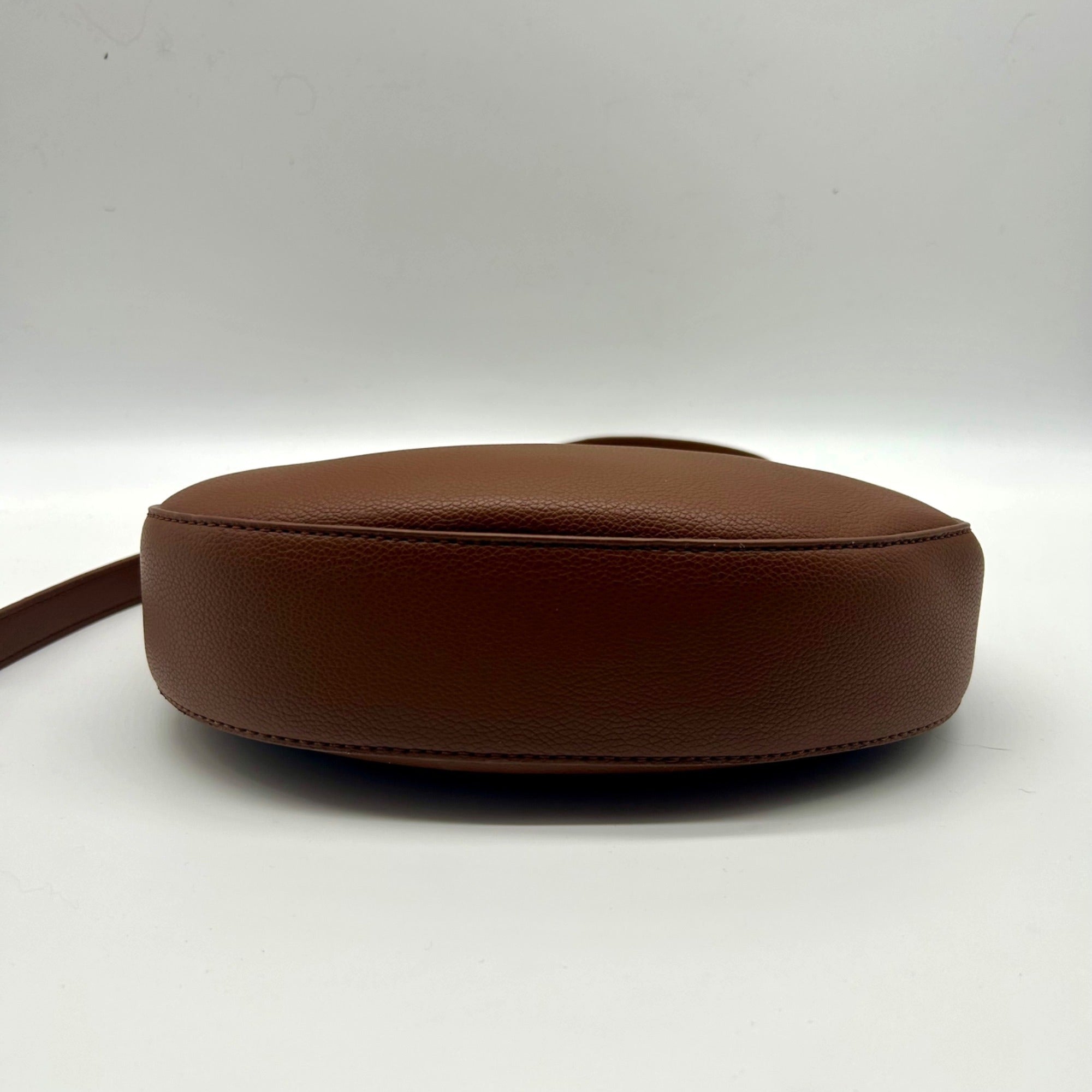 Like Dreams Zarina Brown Leather Small Shoulder Bag