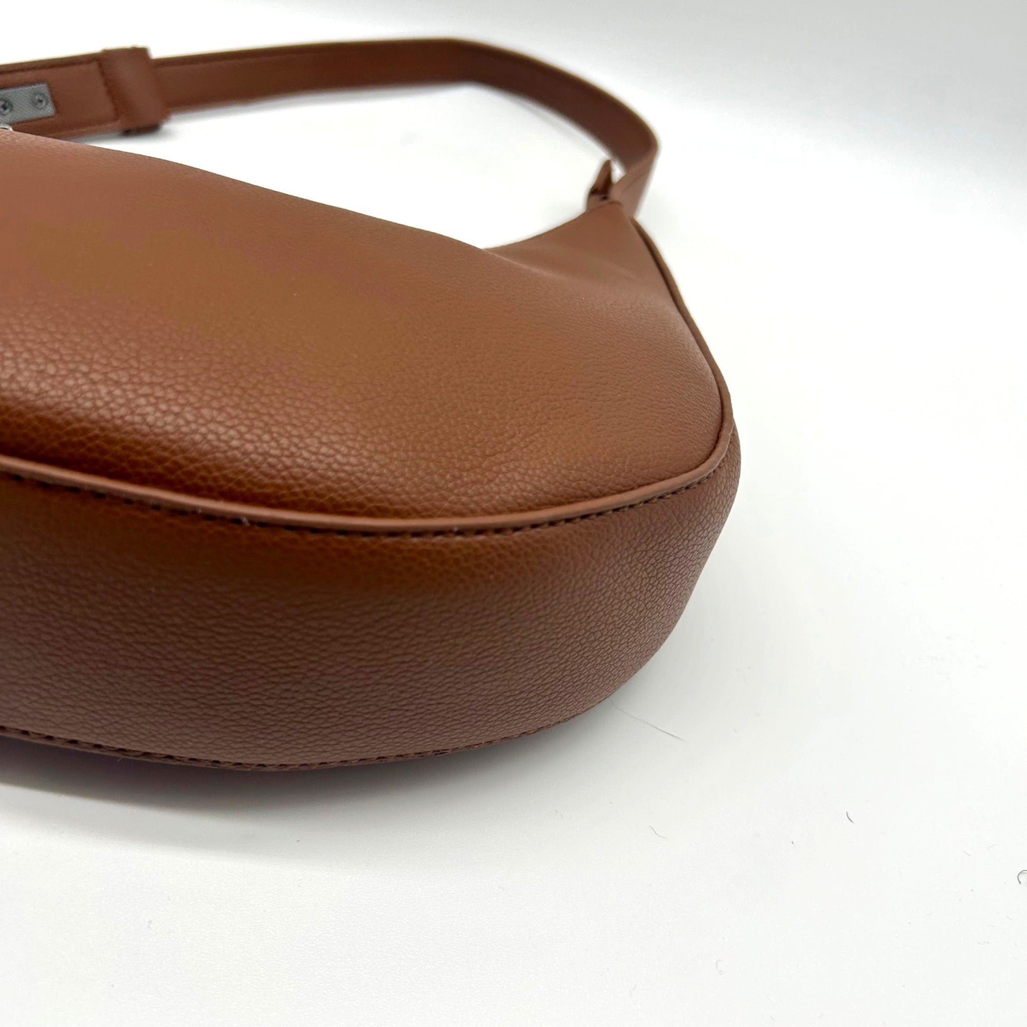 Like Dreams Zarina Brown Leather Small Shoulder Bag
