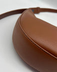 Like Dreams Zarina Brown Leather Small Shoulder Bag