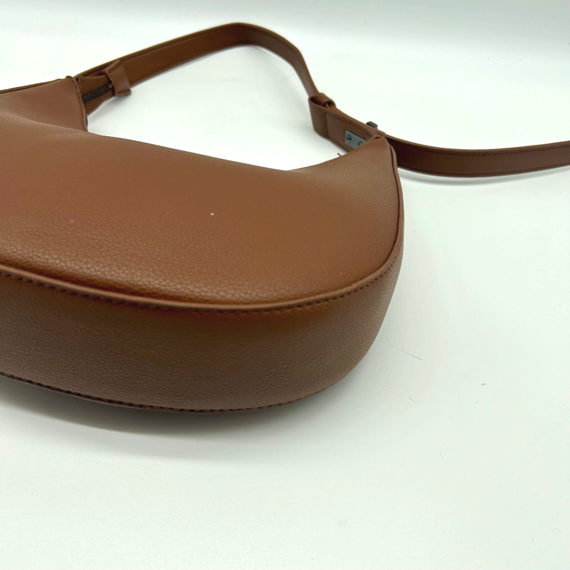 Like Dreams Zarina Brown Leather Small Shoulder Bag