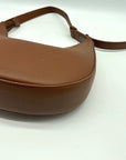 Like Dreams Zarina Brown Leather Small Shoulder Bag
